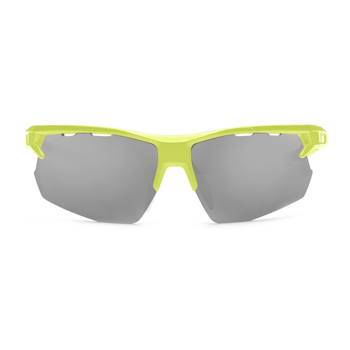 Glasses Unisex MIZAR Sunglasses Yellow Fluo - SM3 | briko Dressed Front (jpg Rgb)	
