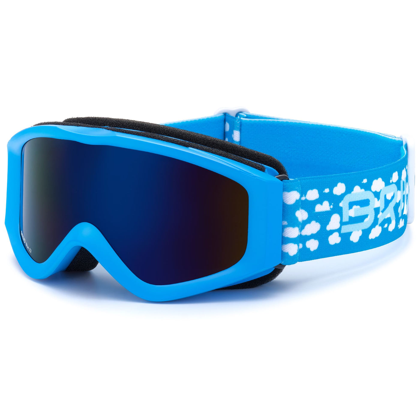 Goggles Kid unisex TEMPESTA Ski  Goggles BLUE LOCHMARA GRAPHIC - BM2 Dressed Side (jpg Rgb)		