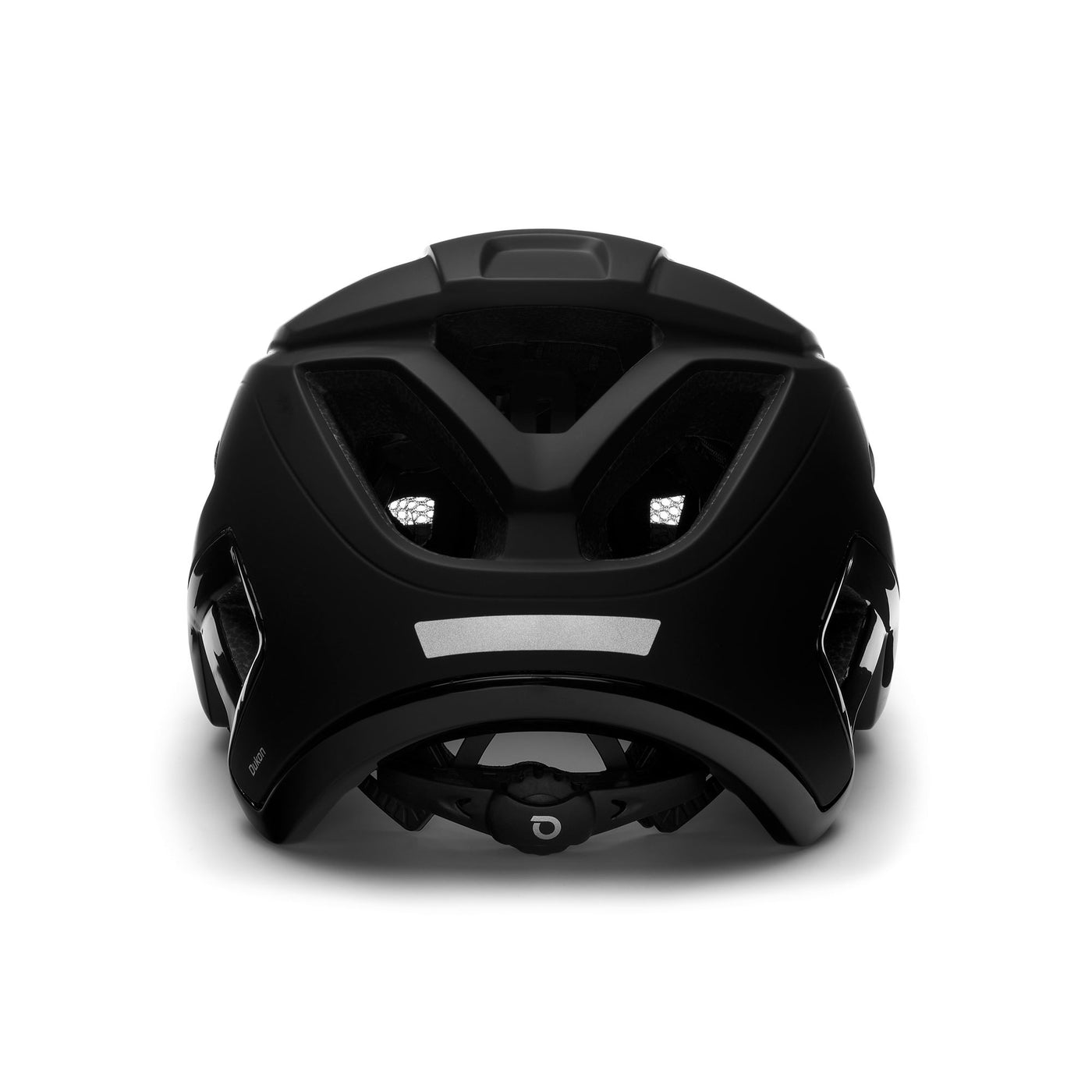 Helmets Unisex DUKON Helmet BLACK ALICIOUS Dressed Back (jpg Rgb)		