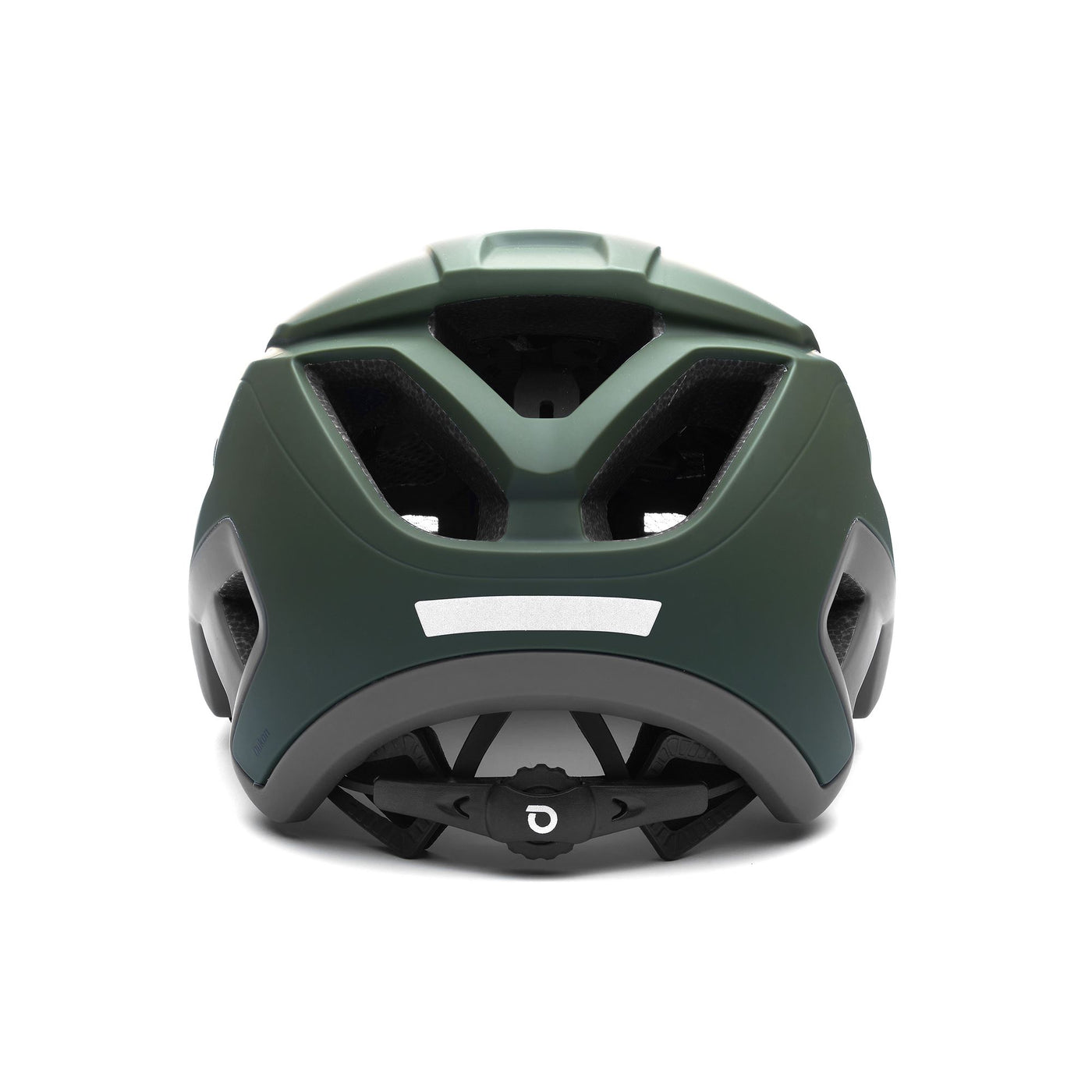 Helmets Unisex DUKON Helmet MATT THATCH GREEN - ABBEY GREY - TURMENIC YELLOW Dressed Back (jpg Rgb)		