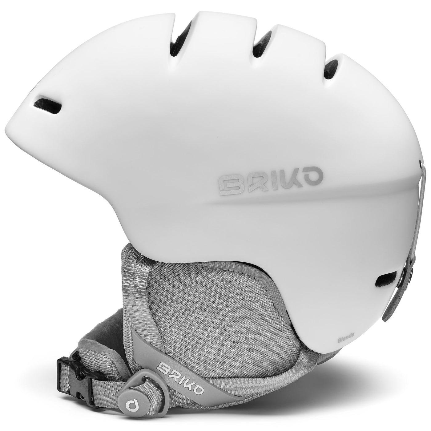 Helmets Woman BLENDA Helmet MATT WHITE | briko Dressed Front (jpg Rgb)	