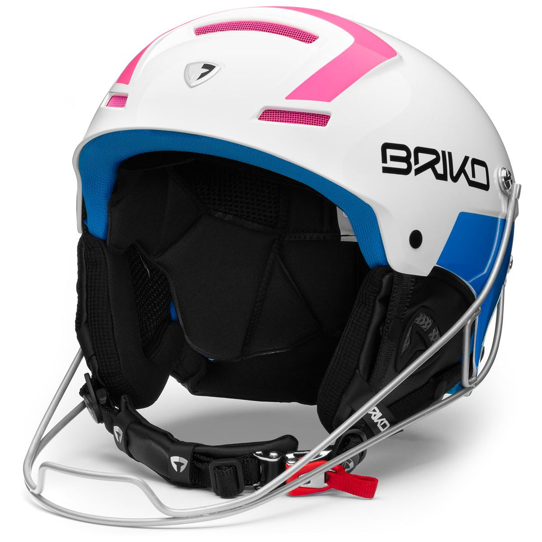 Helmets Unisex Slalom Helmet L002 LIGHT BLUE-PINK | briko Photo (jpg Rgb)			
